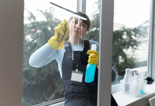 Nettoyage de vitres intérieures et extérieures à Sierville